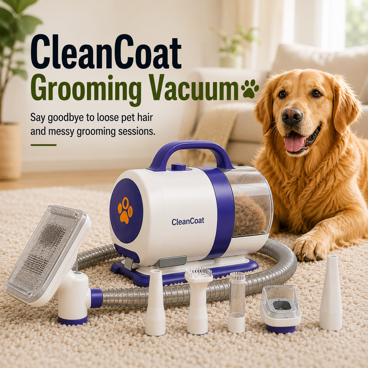 CleanCoat Grooming Vacuum